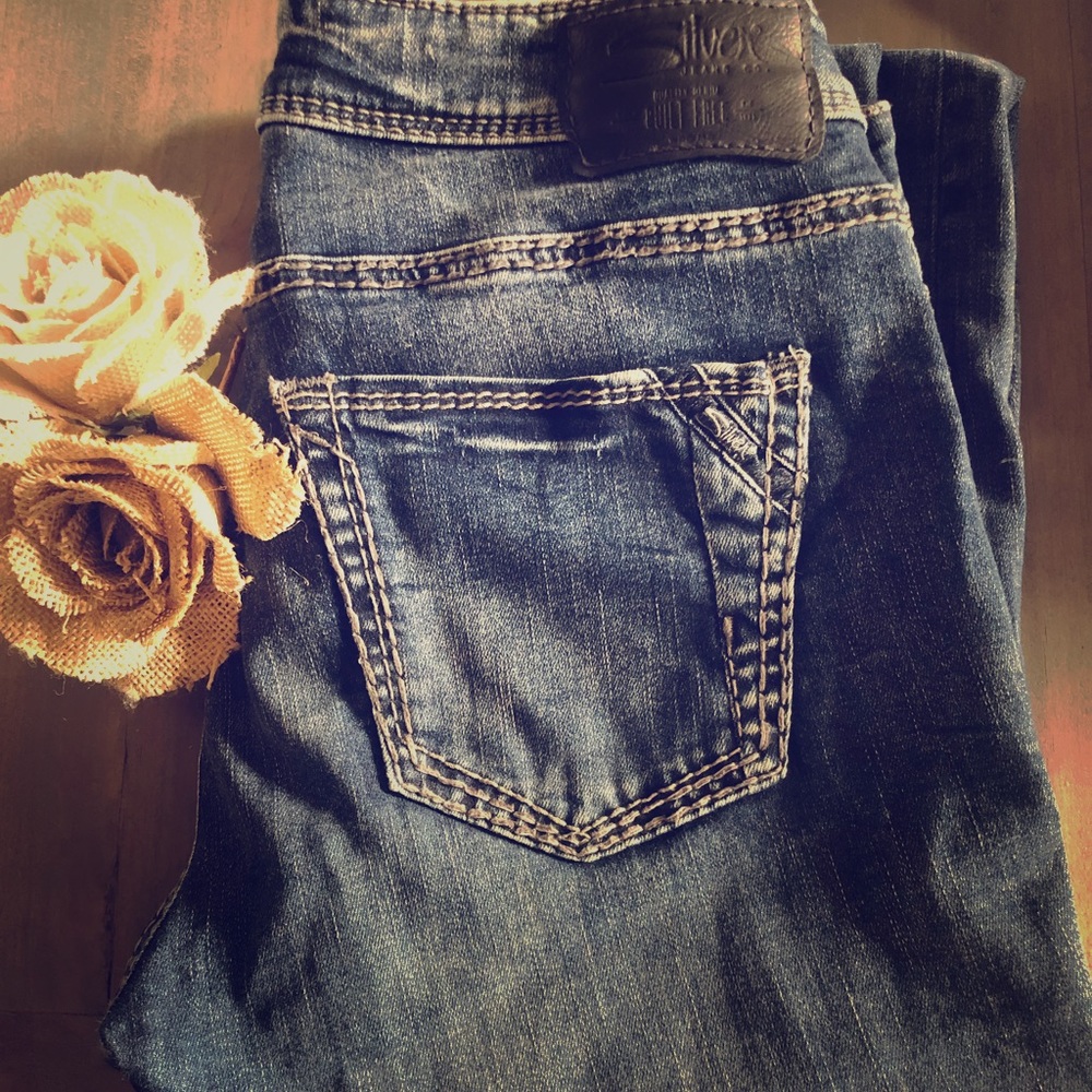Silver Suki Jeans
